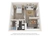 1 Bedroom, 1 Bathroom